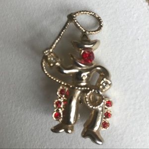 Jewelry | Vintage Rodeo Clown Pin | Poshmark